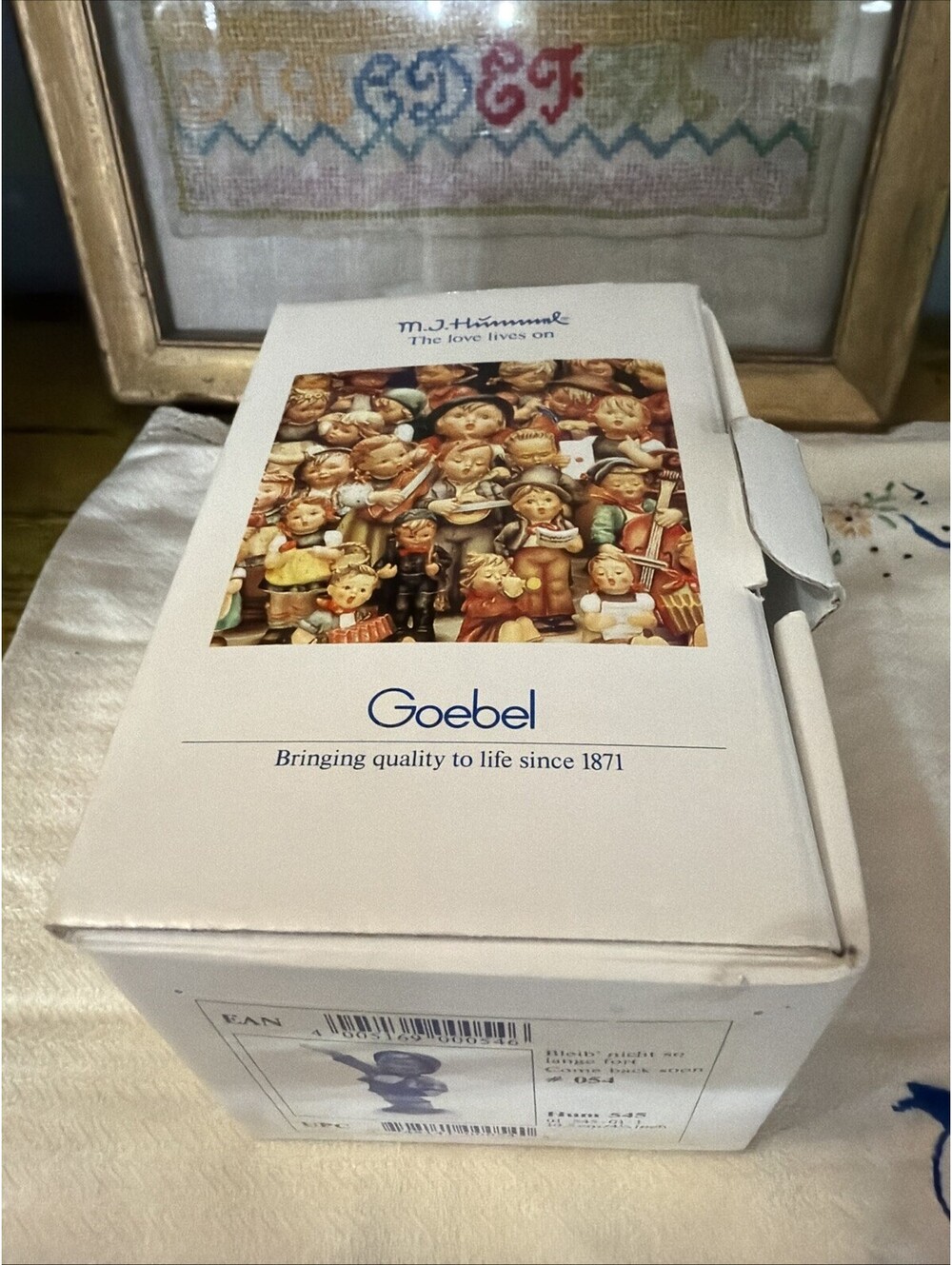 VTG Goebel Hummel Figurine Come Back Soon #054 First Issue 1995 W/ Box 4.5” - Picture 10 of 10